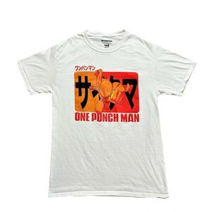 One Punch Man Saitama Punch Pose Short Sleeve T-Shirt size Small